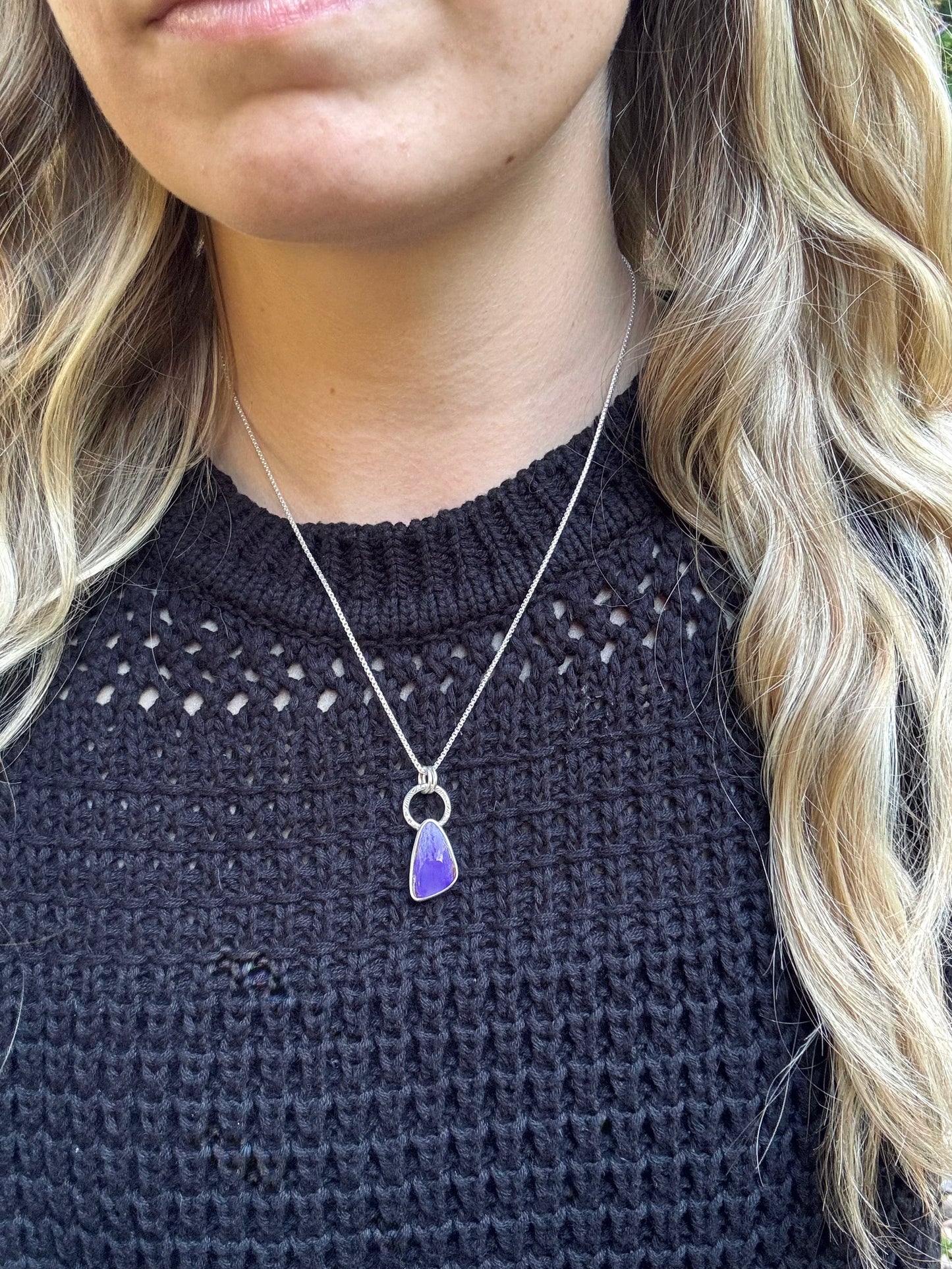 Australian Pipe Opal Pendant