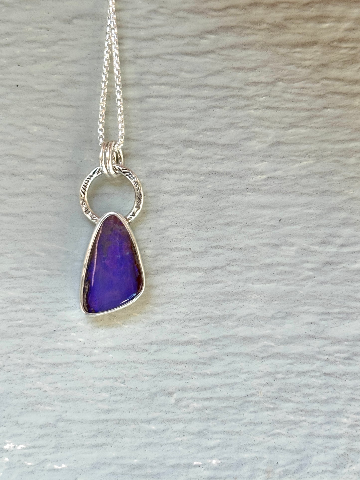 Australian Pipe Opal Pendant