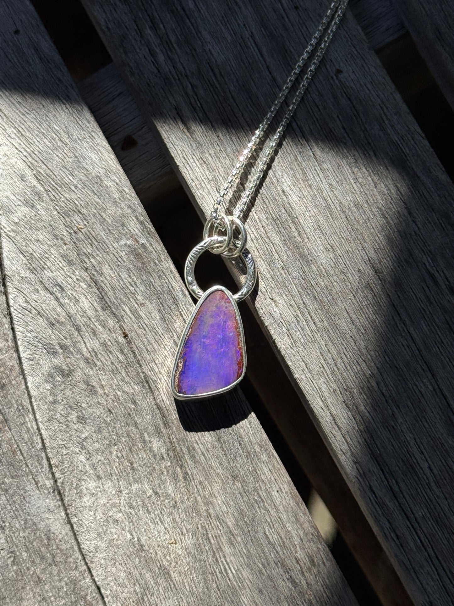 Australian Pipe Opal Pendant