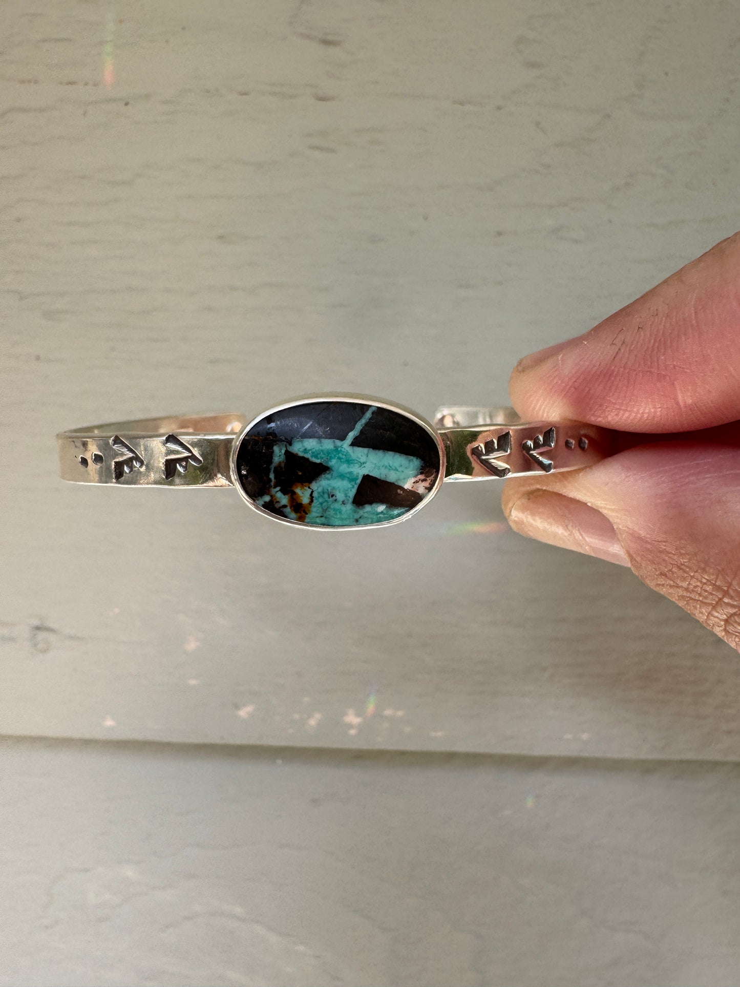 Blackjack Turquoise Cuff Bracelet