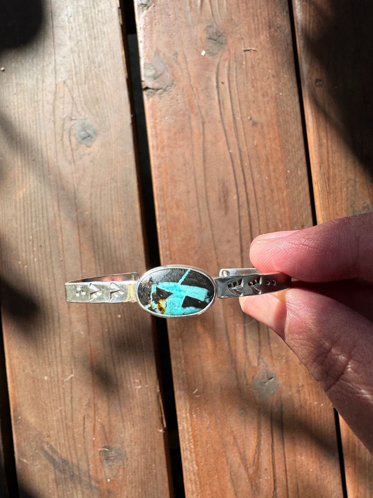 Blackjack Turquoise Cuff Bracelet