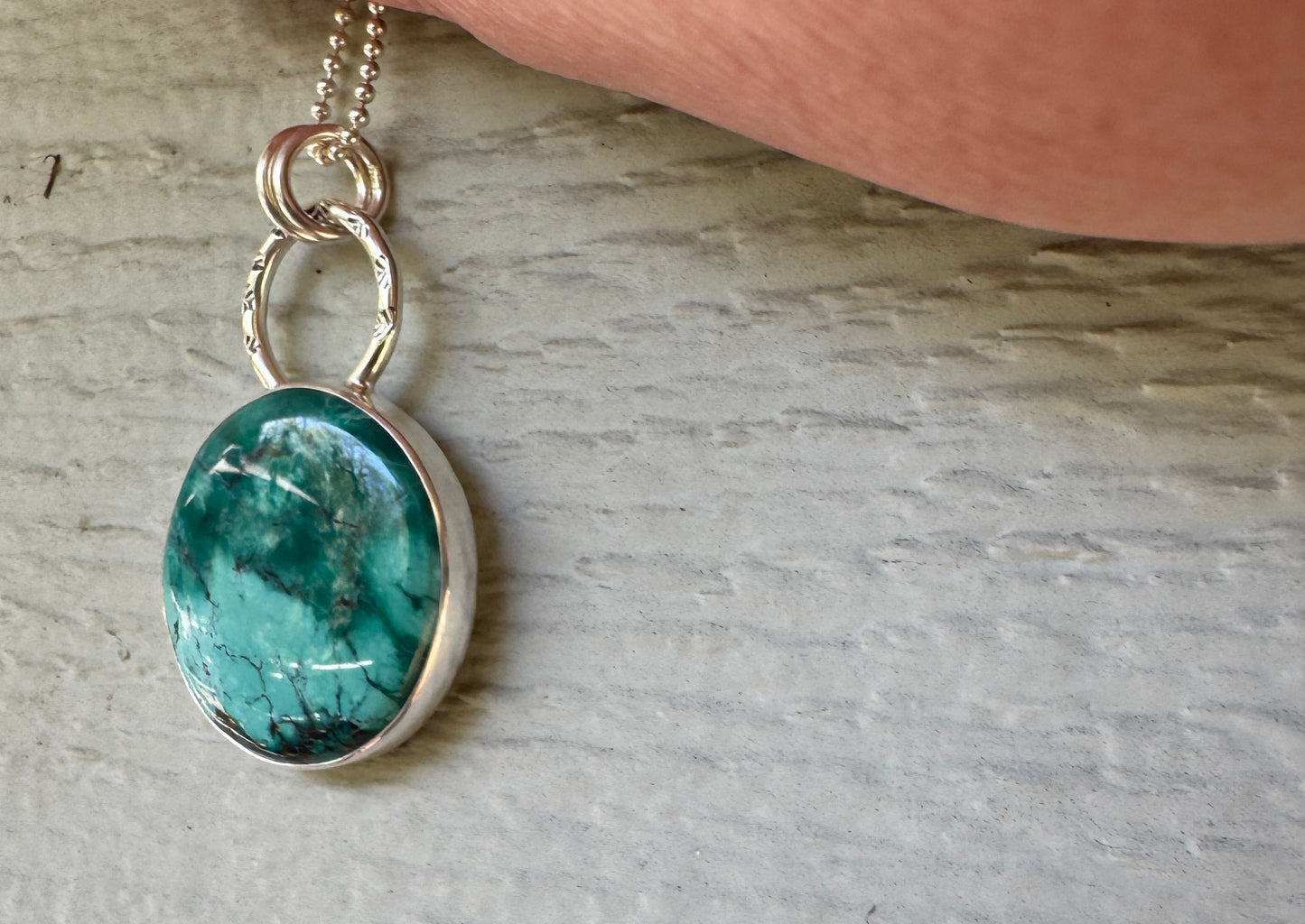 Turquoise Round Pendant