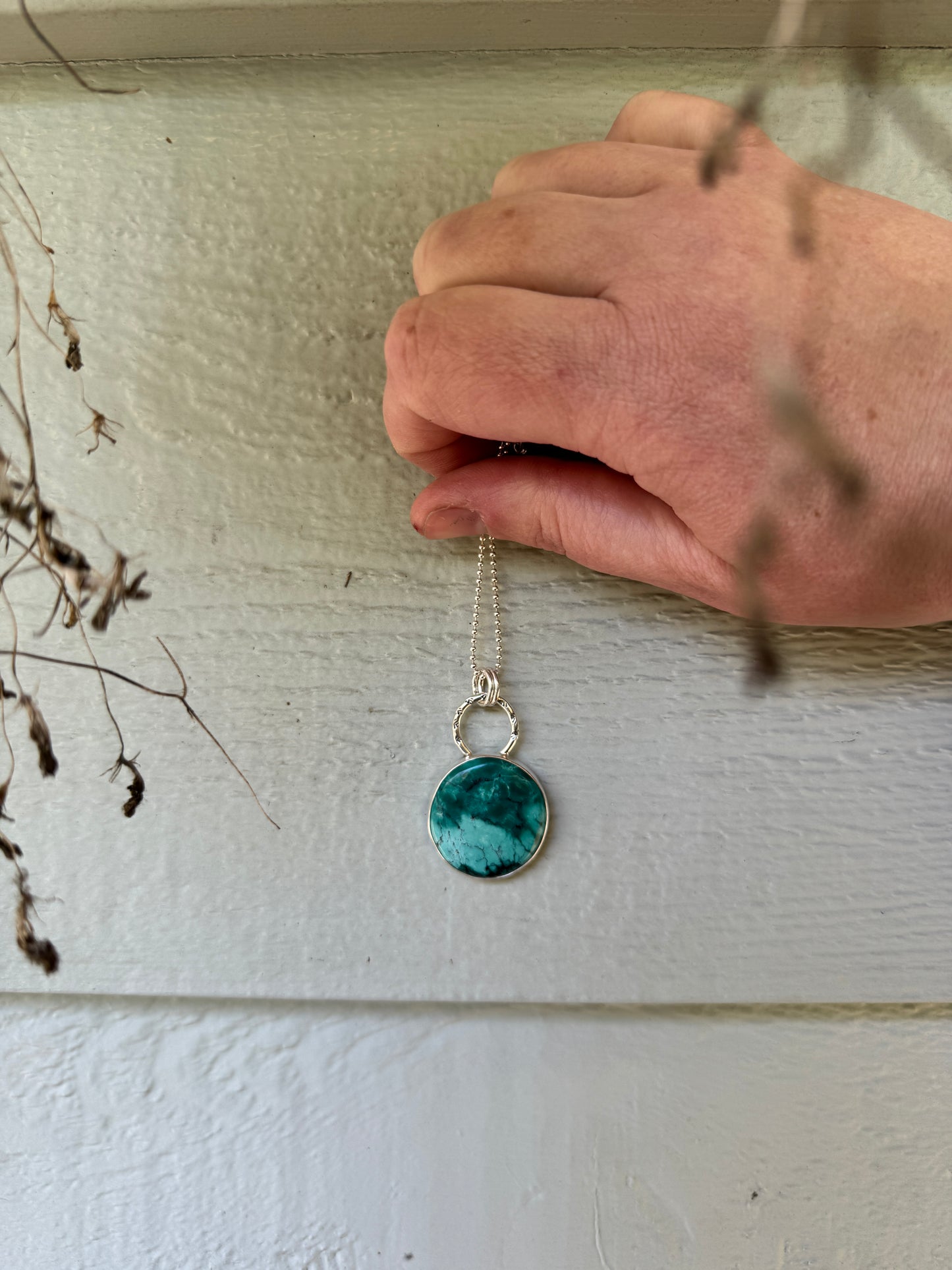 Turquoise Round Pendant
