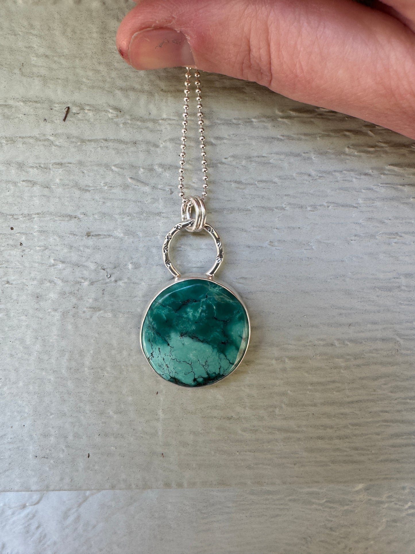 Turquoise Round Pendant