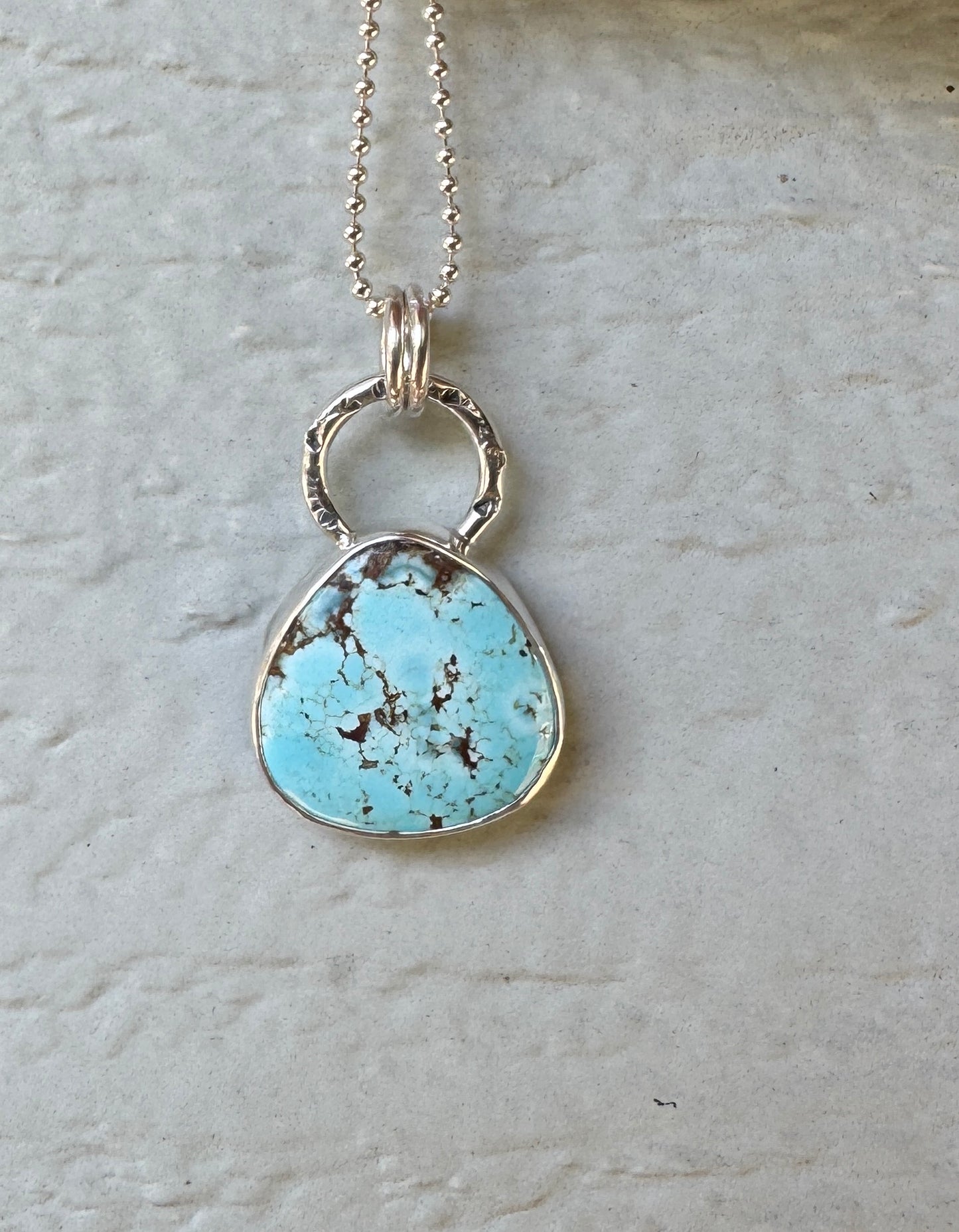 Golden Hills Turquoise Pendant