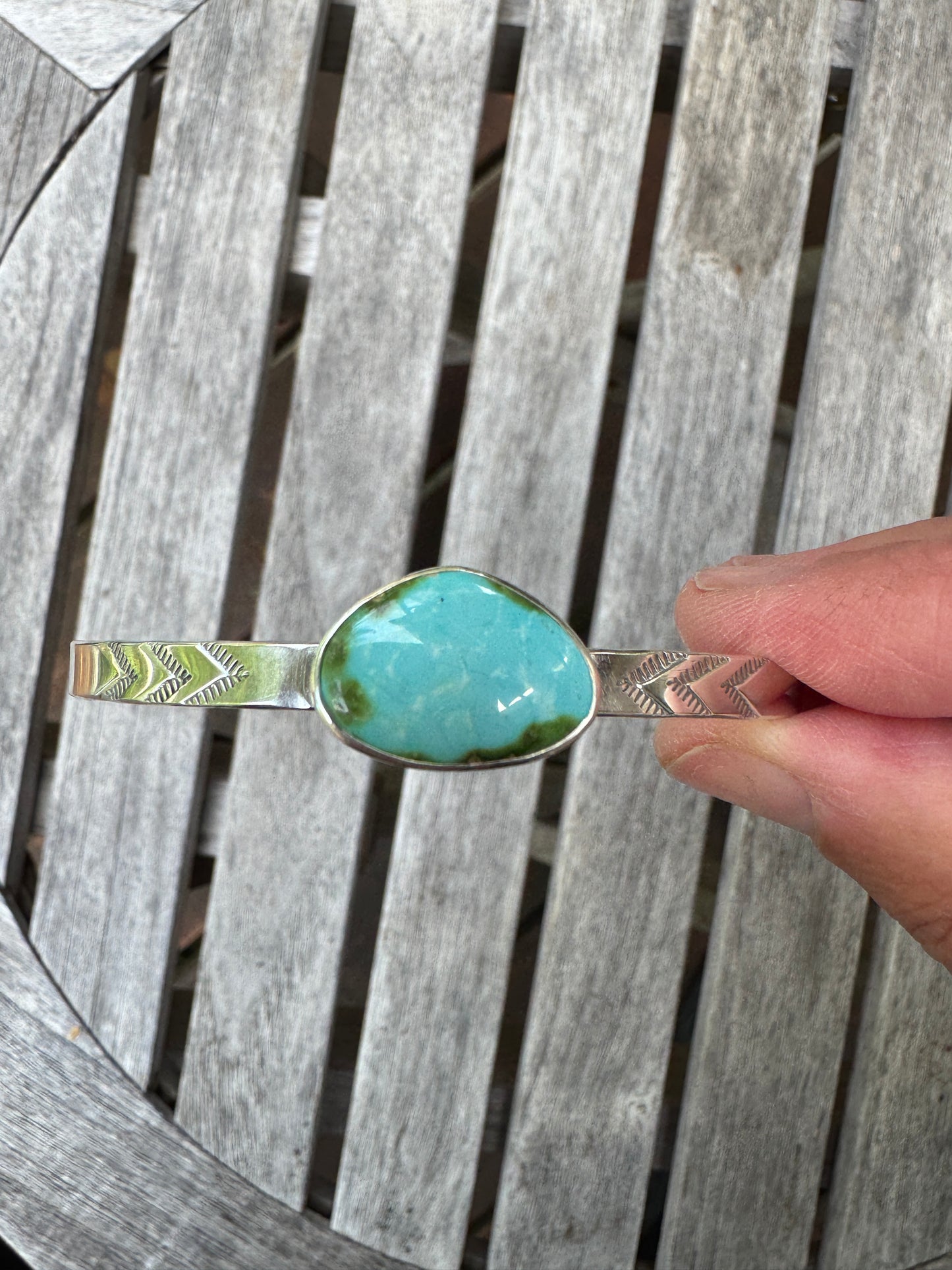 Sonoran Gold Turquoise Cuff Bracelet