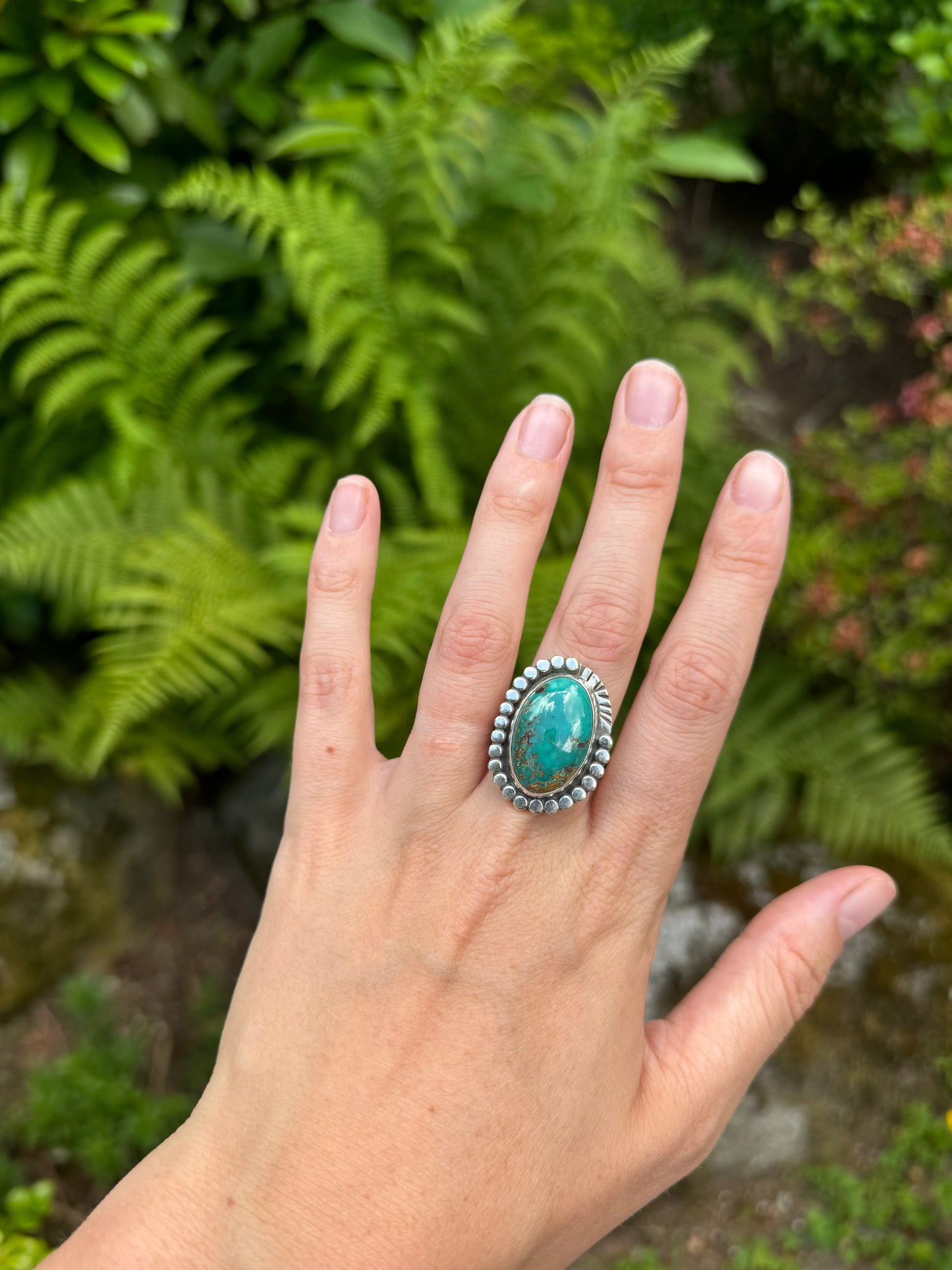 Carico Lake Turquoise Ring