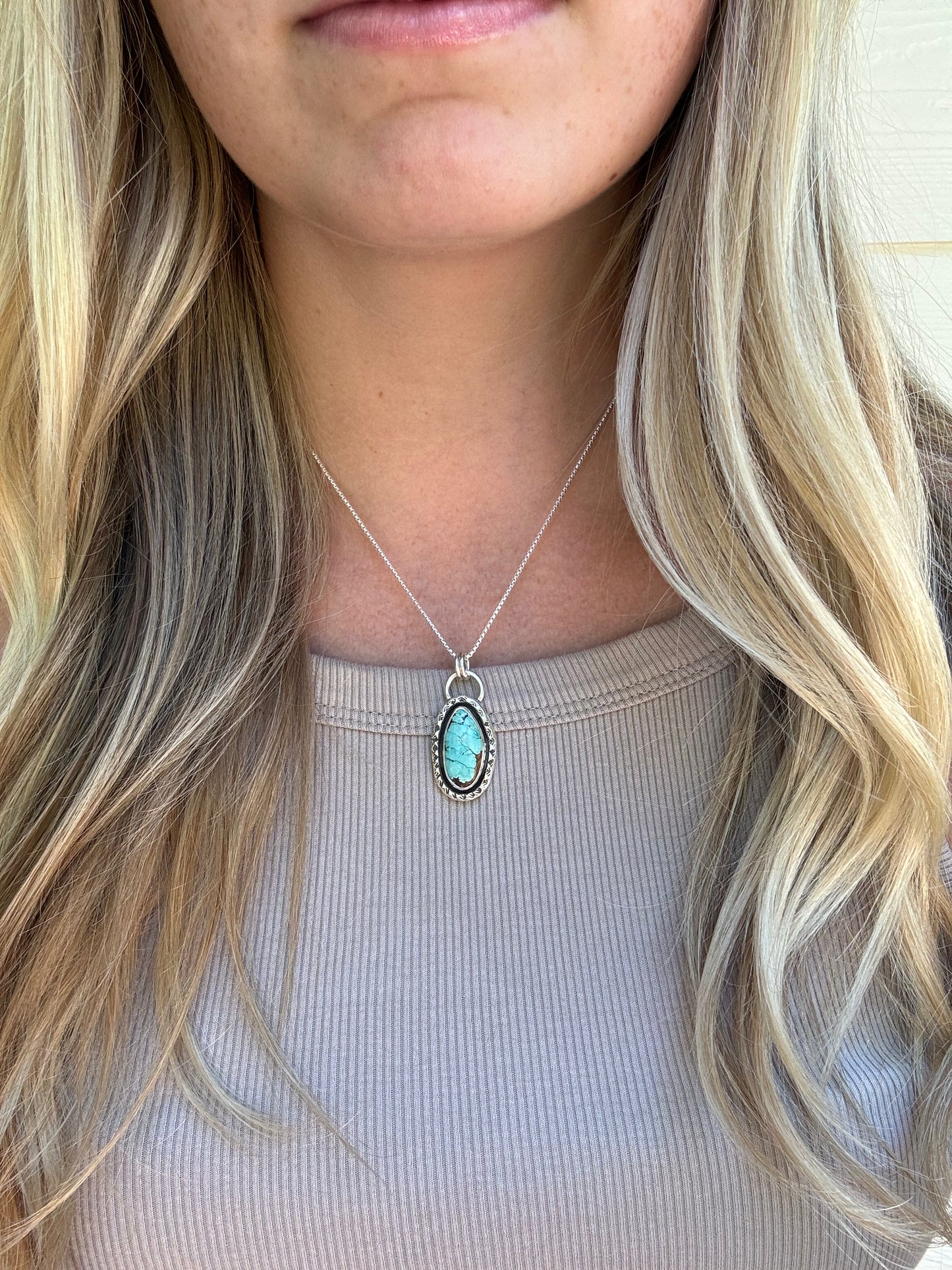 Royston Turquoise Pendant