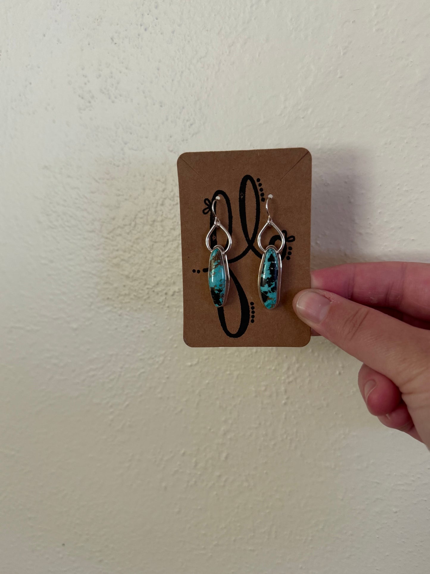 Bamboo Mountain Turquoise Earrings