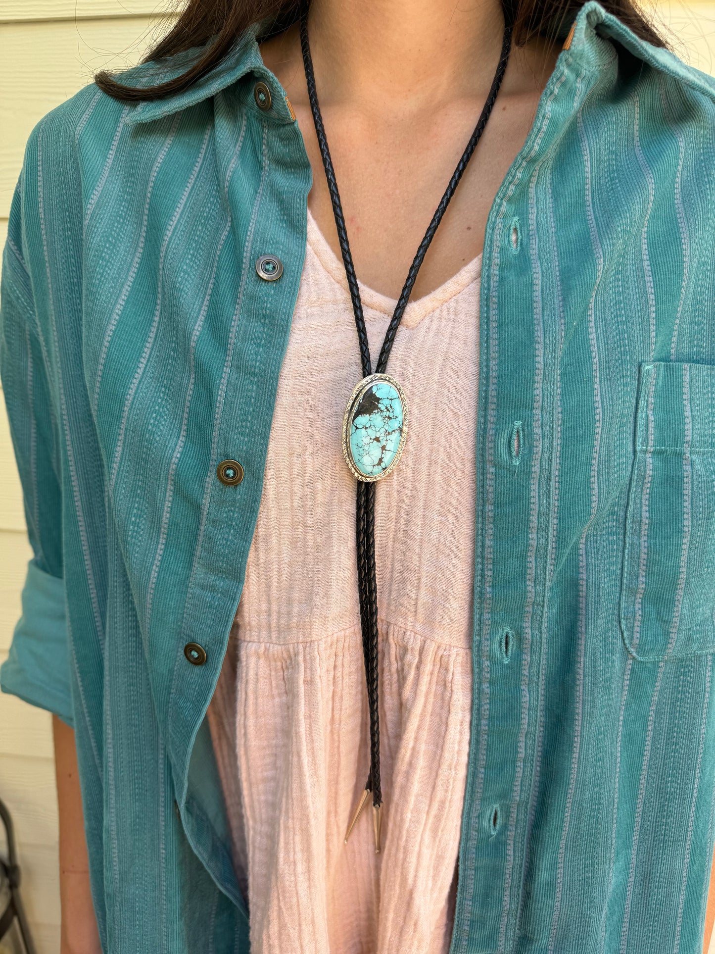 Qingu Turquoise Bolo Tie