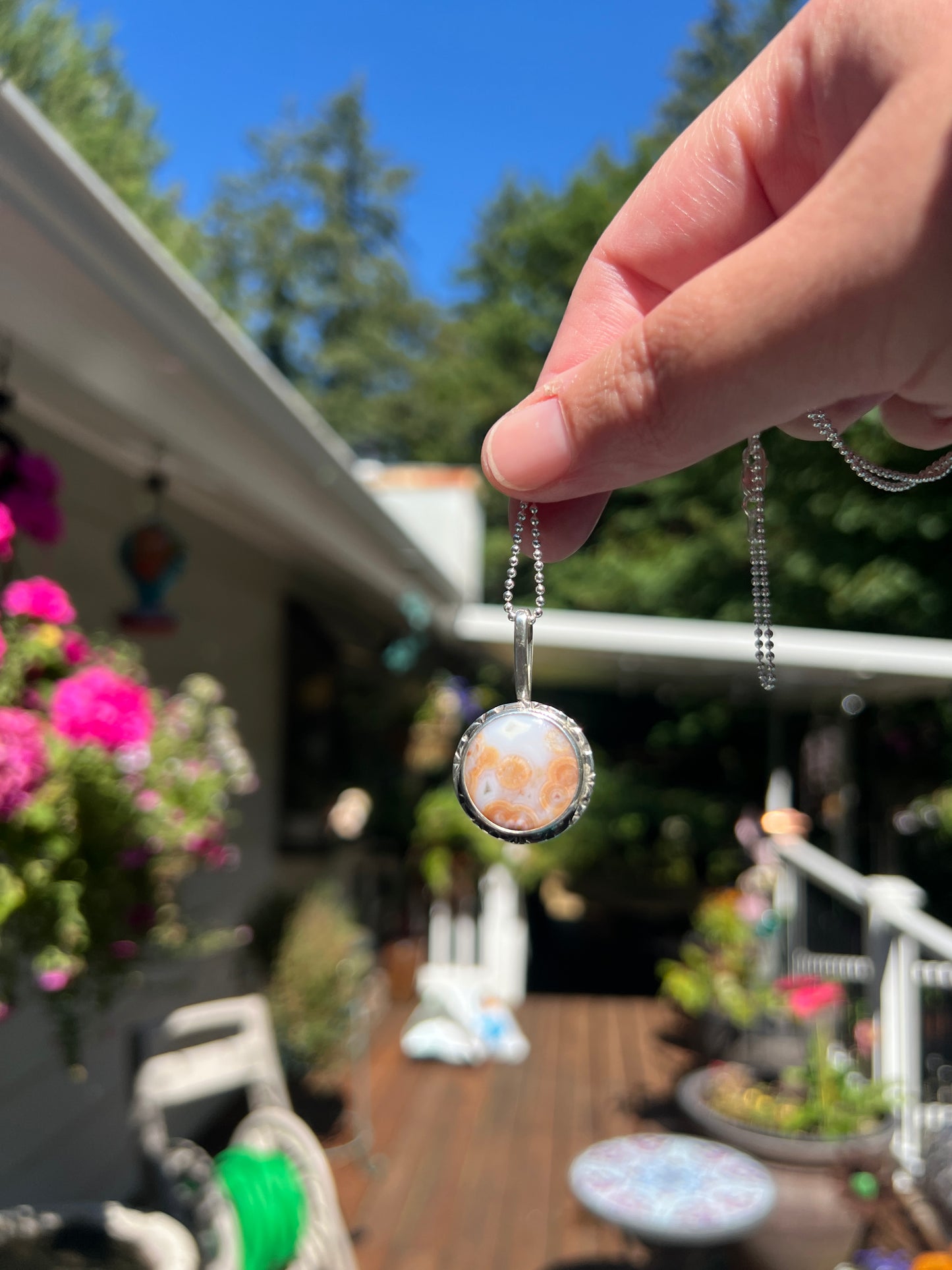 Ocean Jasper Pendant