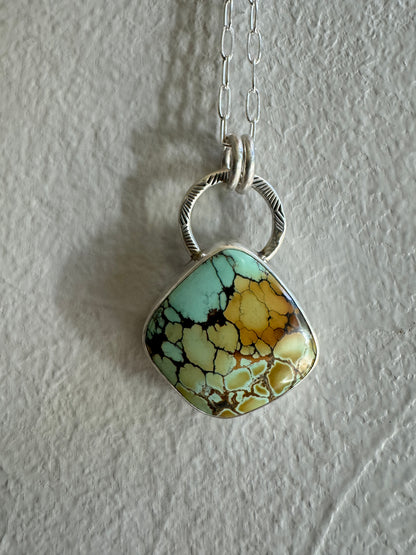Bamboo Mountain Turquoise Pendant