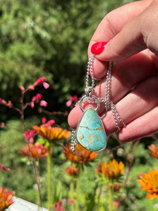 Royston Turquoise Pendant