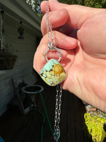 Bamboo Mountain Turquoise Pendant