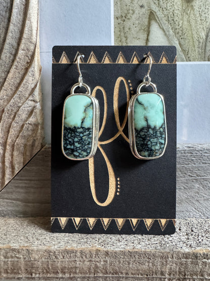 Aloe Variscite Earrings