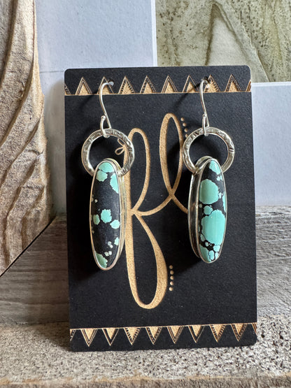 Bamboo Mountain Turquoise Earrings