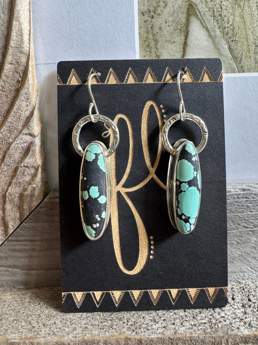 Bamboo Mountain Turquoise Earrings