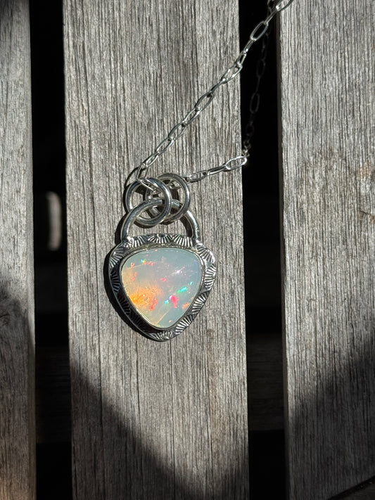 Welo Opal Statement Pendant
