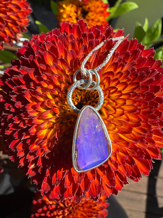 Australian Pipe Opal Pendant