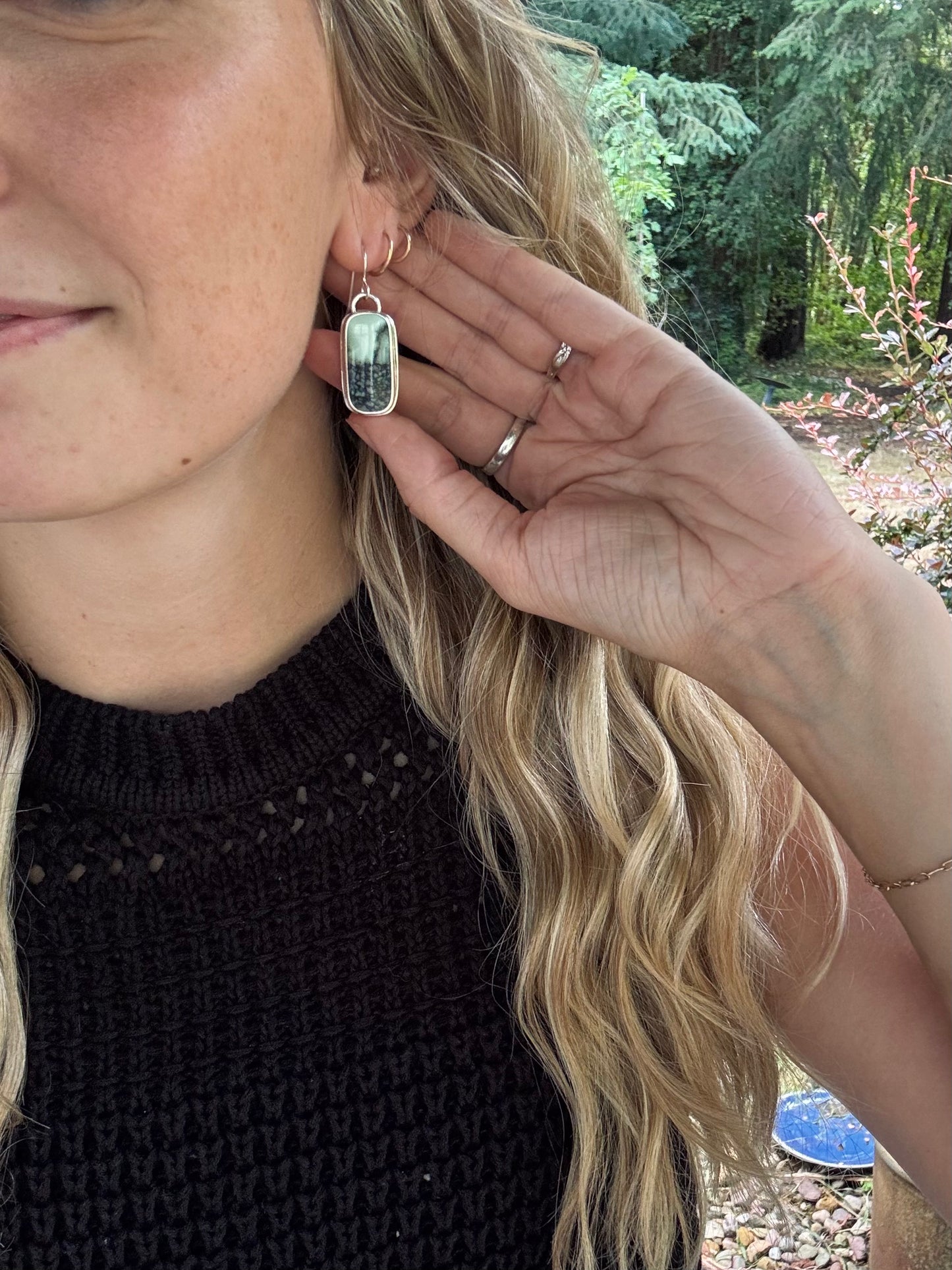 Aloe Variscite Earrings