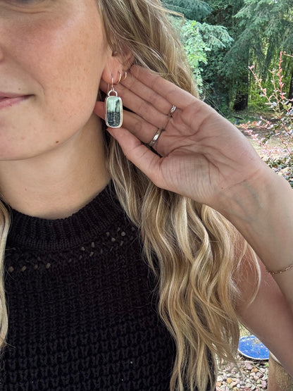 Aloe Variscite Earrings