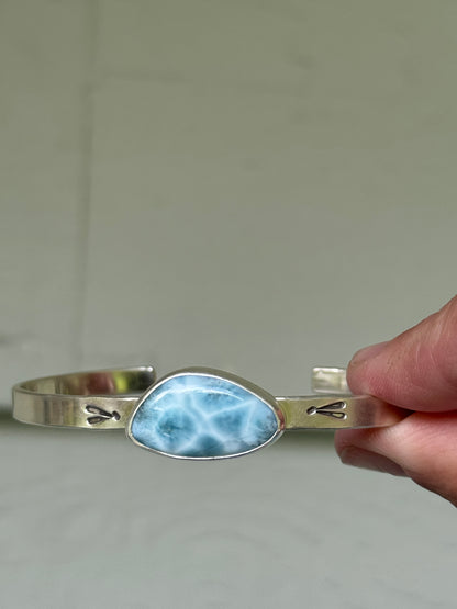 Larimar Cuff Bracelet