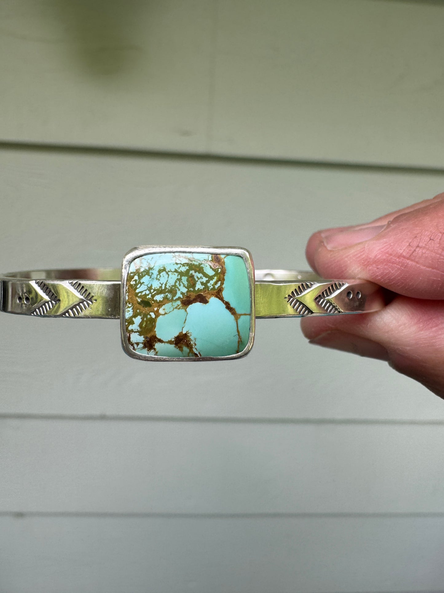 Brannon Blue Turquoise Cuff Bracelet