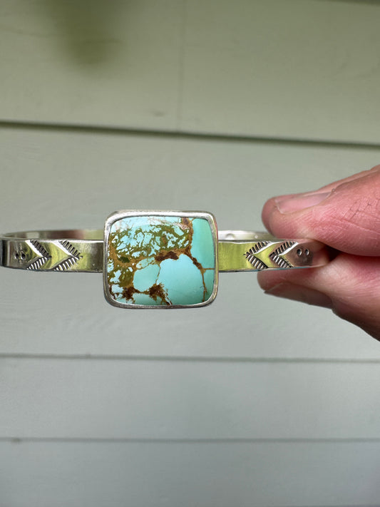 Brannon Blue Turquoise Cuff Bracelet