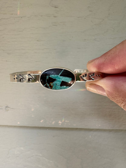 Blackjack Turquoise Cuff Bracelet
