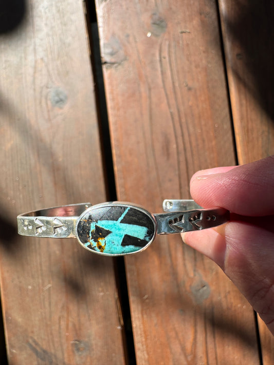 Blackjack Turquoise Cuff Bracelet