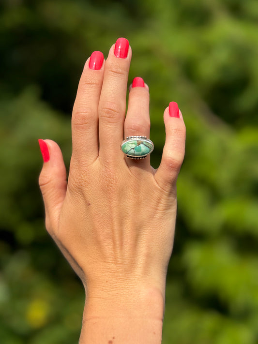 Bamboo Mountain Chunky Ring