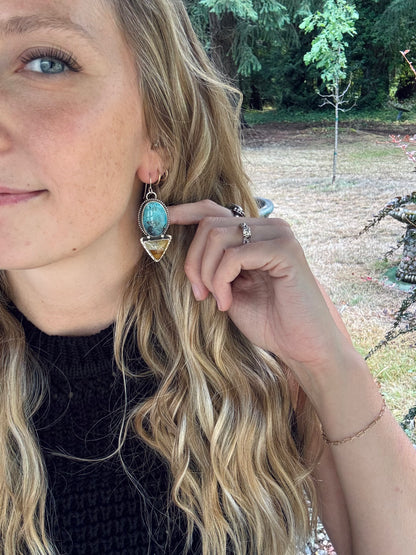 Kingman + Owyhee Jasper Earrings