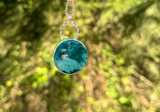 Turquoise Round Pendant