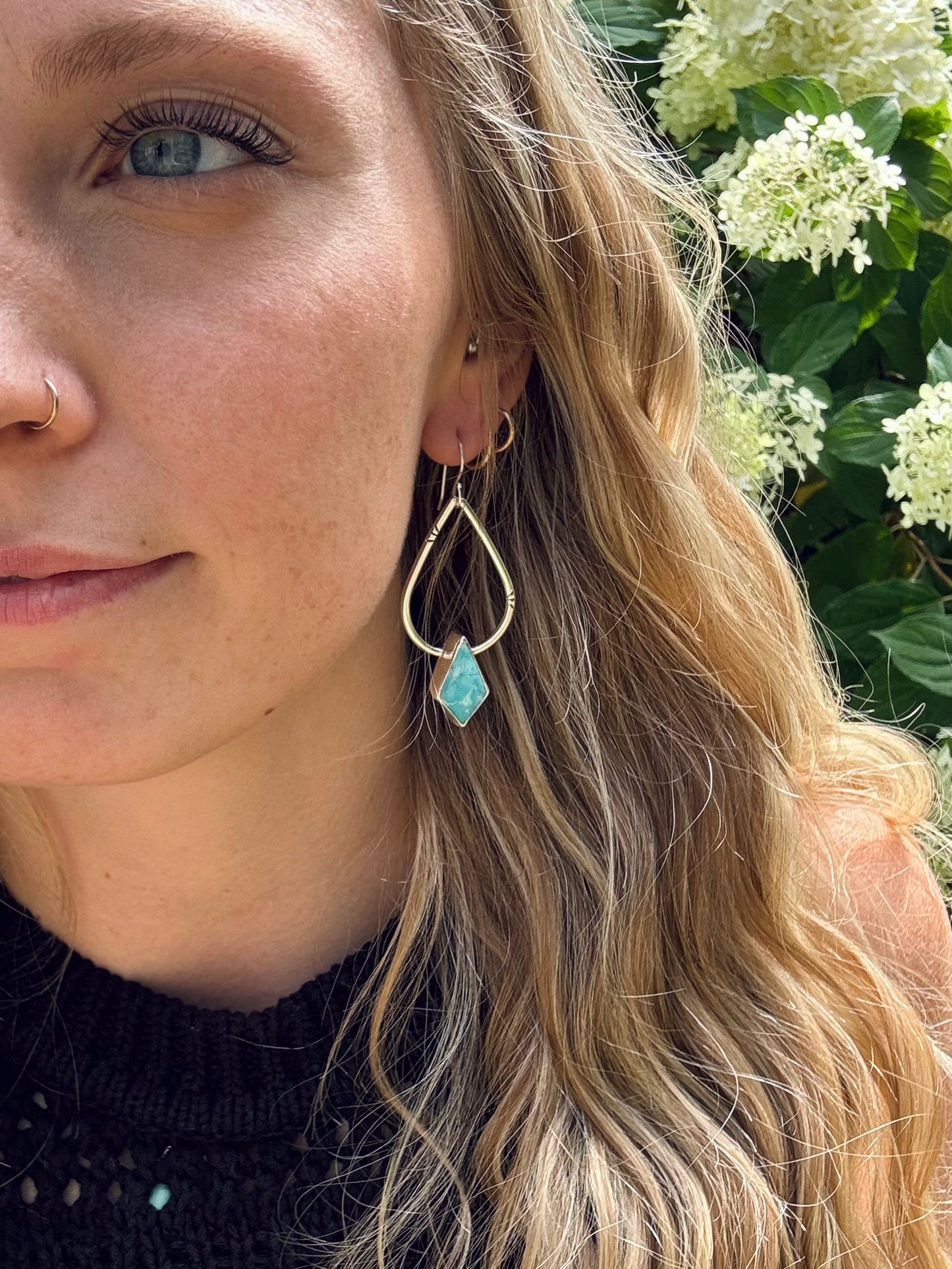 Turquoise Drop Earrings