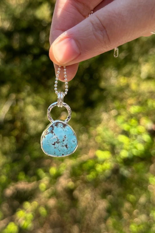 Golden Hills Turquoise Pendant