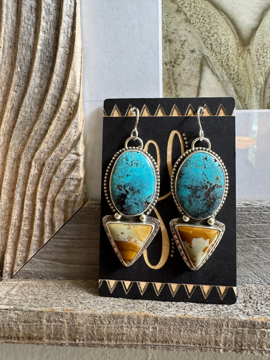 Kingman + Owyhee Jasper Earrings