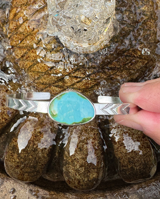 Sonoran Gold Turquoise Cuff Bracelet