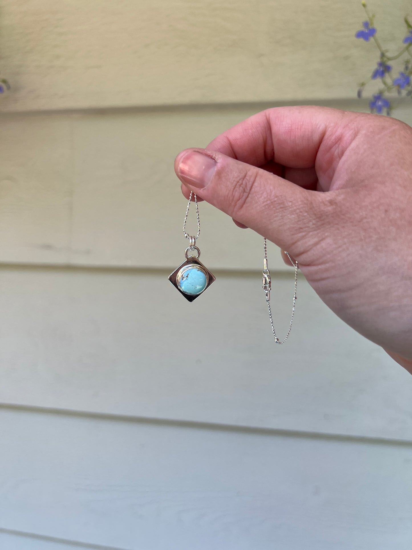 Golden Hills Turquoise Pendant