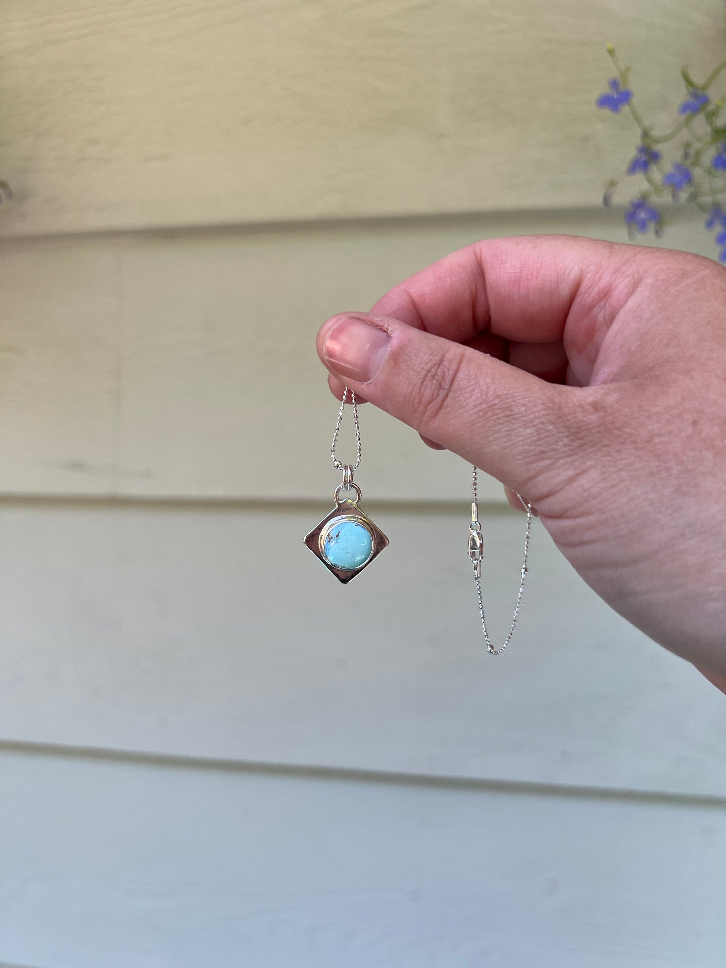 Golden Hills Turquoise Pendant