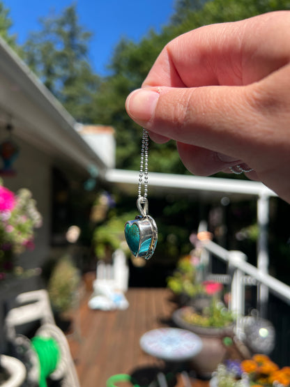 Turquoise Heart Pendant